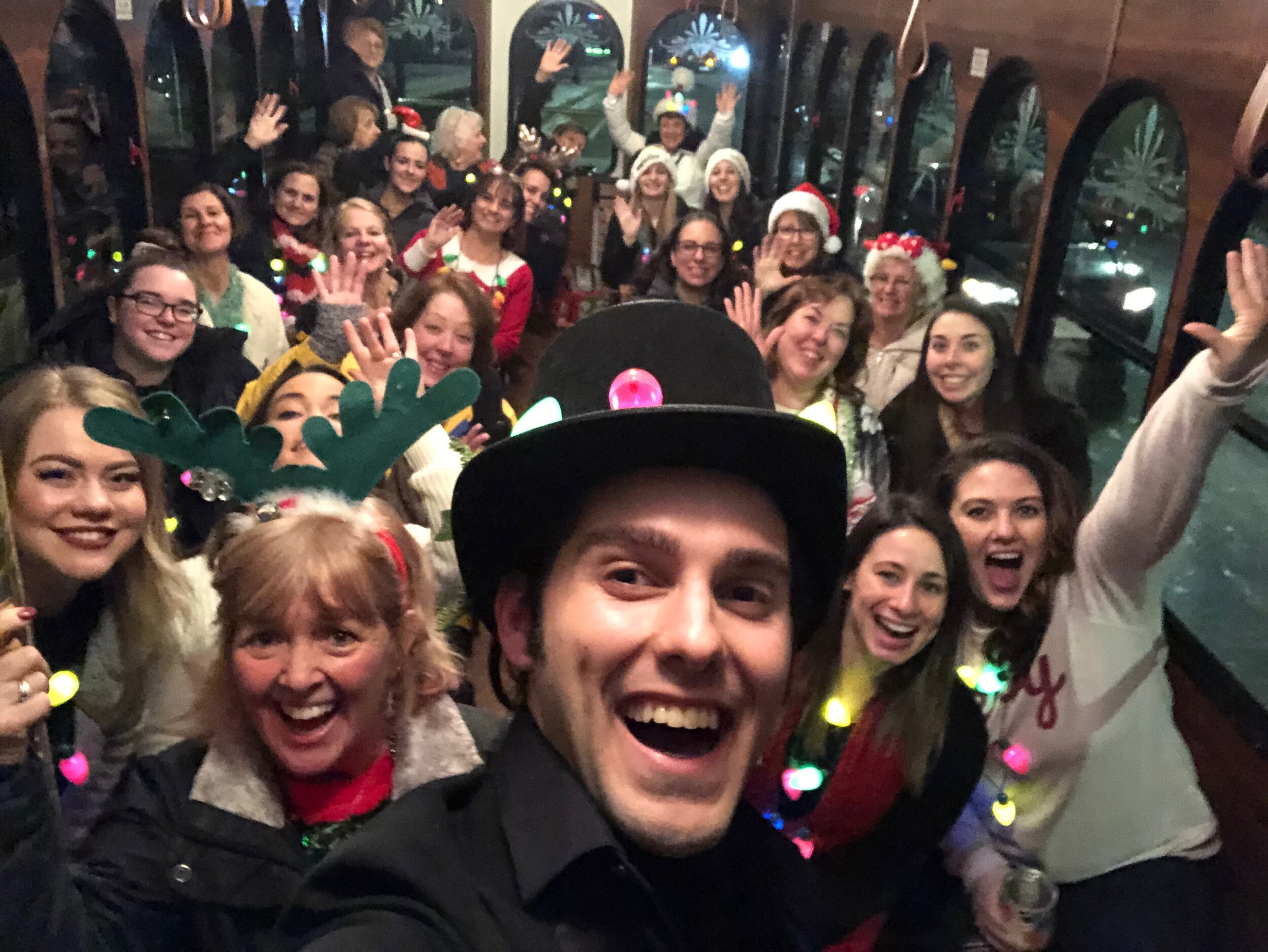 Tour their nyc store to see why sacha strebe is a former editorial director for mydomaine and has been writing about home and interior design f. Boston Private Christmas Party Holiday Lights Trolley