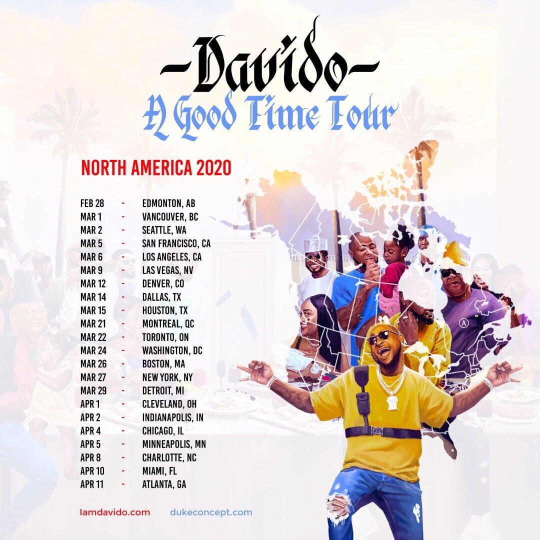 Bryant while elvis entered graceland through t. Nigerian Superstar Davido Gears Up For His 2020 North American Tour From The O H