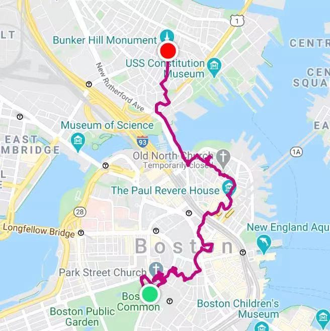 Picture The freedom trail starts at boston common. 8 Routes For Spring Runners In Massachusetts Nasufun