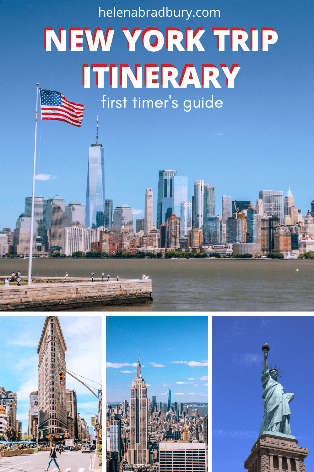 The flight takes about an hour, but that does not include time spent getting to and from the airport, checking bags, or clearing security. A First Timer S Guide And New York Trip Itinerary Free Planner Included Helena Bradbury