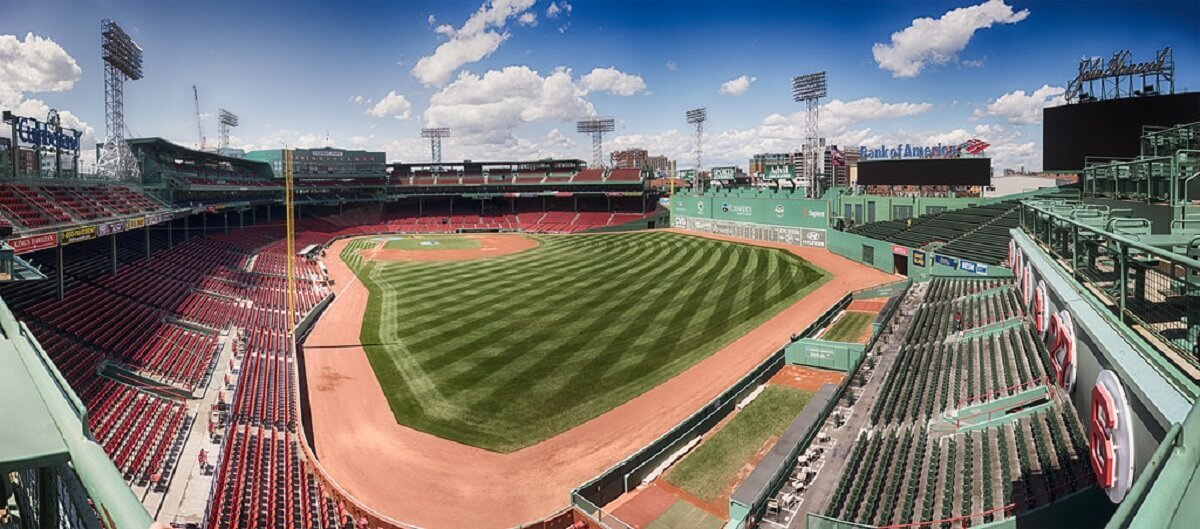 Fenway park was actually due to open two days earlier, on april 18; Fenway Park Over 100 Years Of History The Sporting Blog