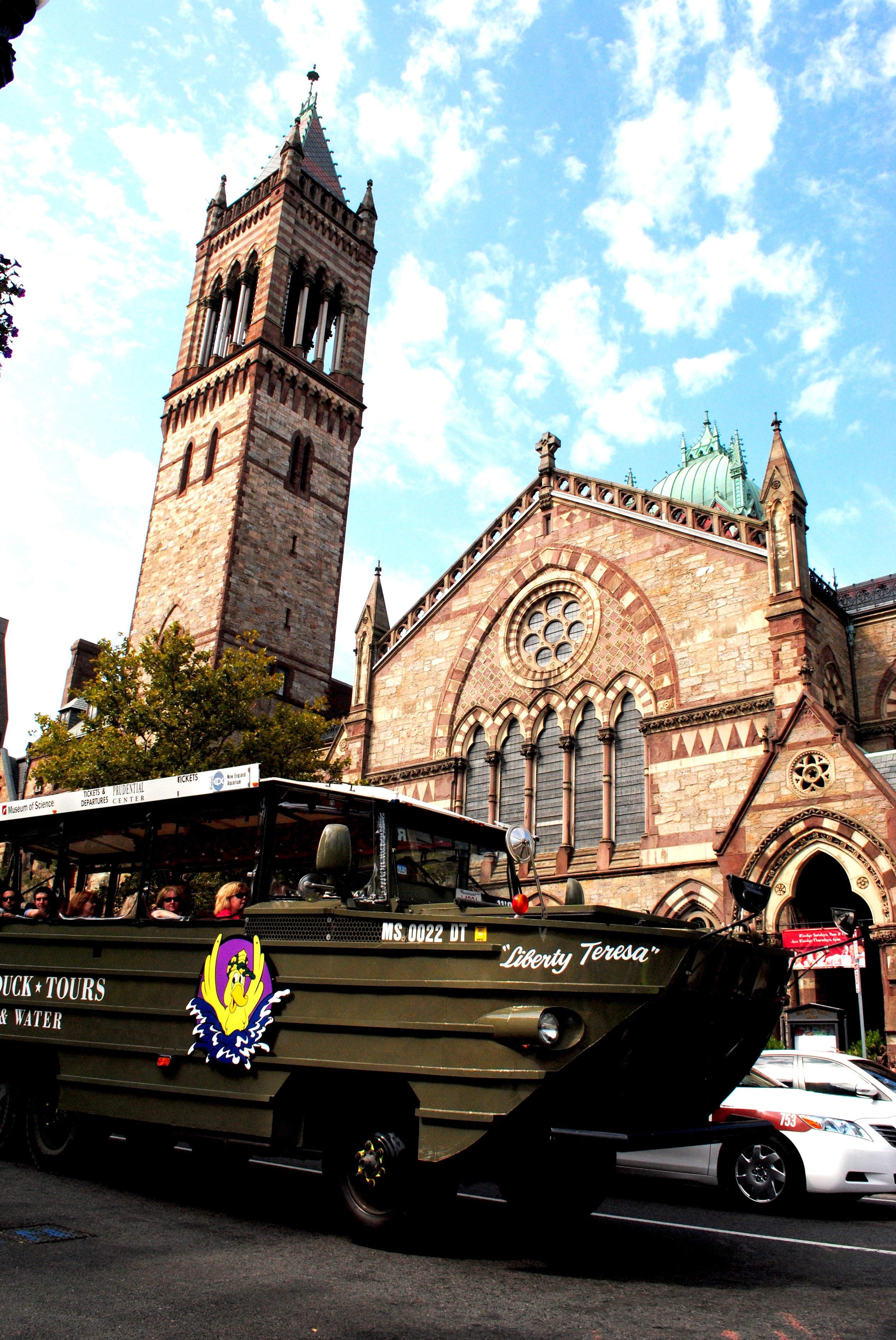 Boston duck tours has 3 departure locations: Boston Duck Tours Boston Attractions Group
