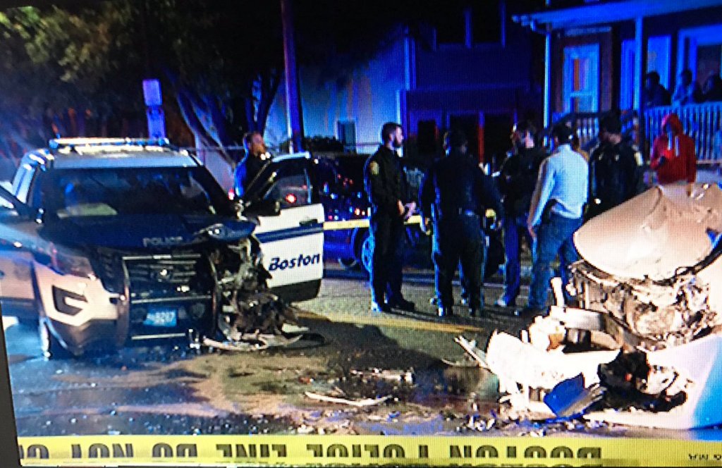 Amazing Boston Police Cruiser Crash&nbsp;Packages