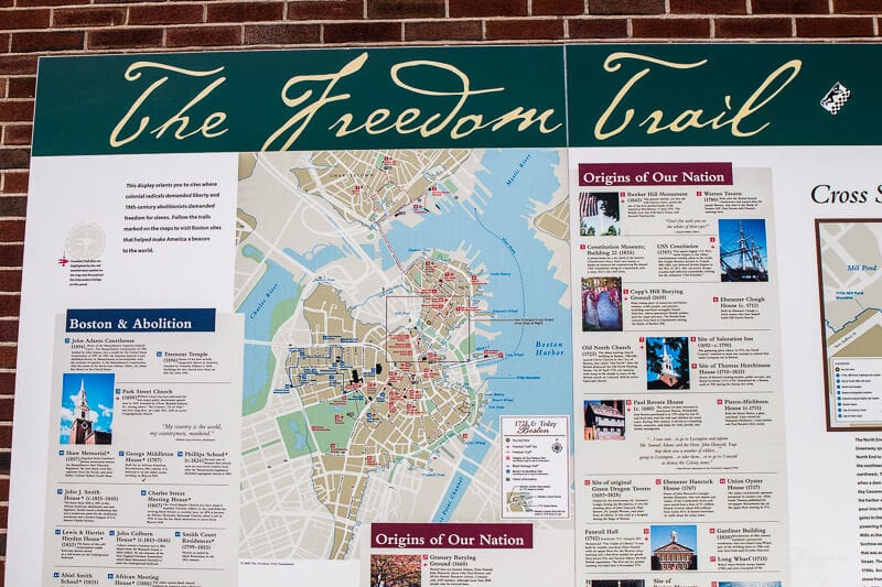 Exploring Boston Freedom Trail Information&nbsp;Package