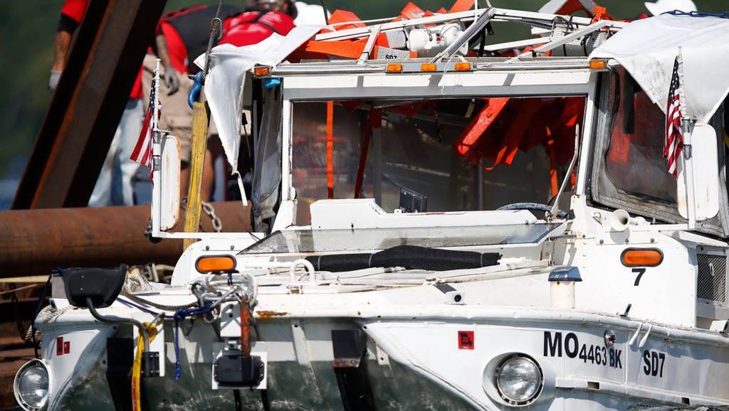 Boston Duck Tours&nbsp;Sinking
