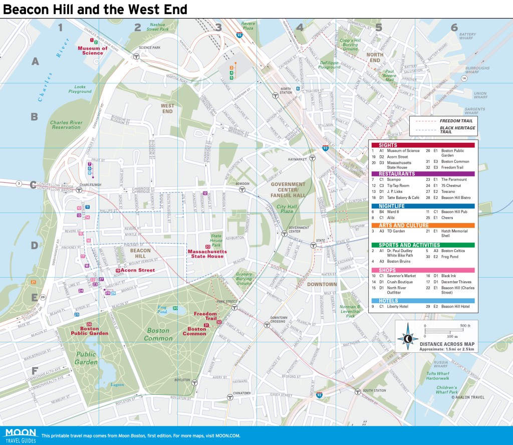 Exploring Freedom Trail Boston&nbsp;Route