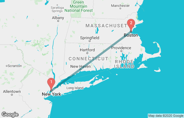 From New York To Boston Amtrak&nbsp;Packages